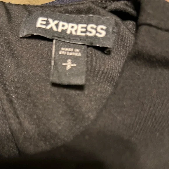 Express baggie legs jumpsuit size S thick material - Picture 8 of 8